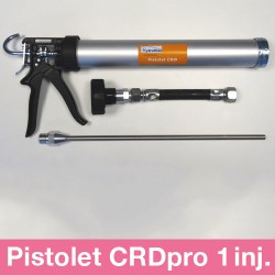 Pistolet CRD PRO 1 injecteur inox au choix