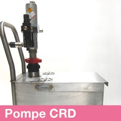 Pompe inox professionnelle pour gel CRD